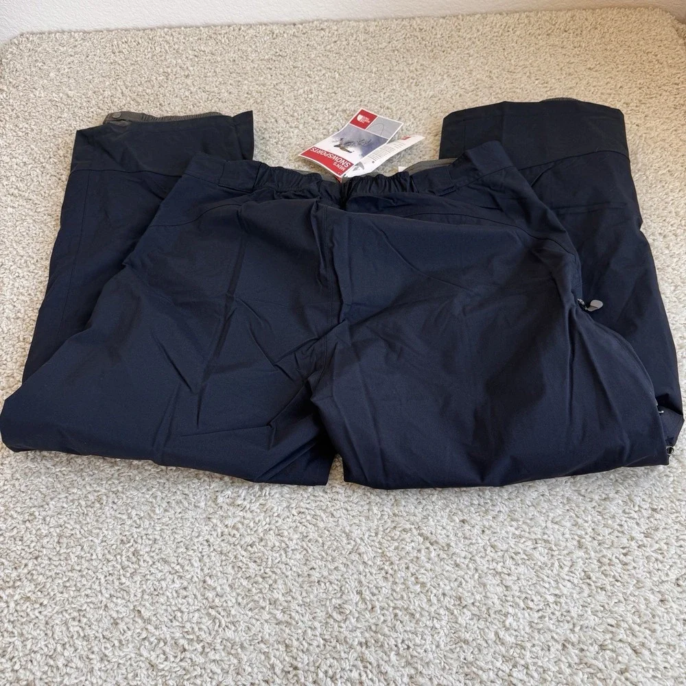 The North Face Freeride Pants Mens XL Black HyVent Waterproof Ski Snow NWT